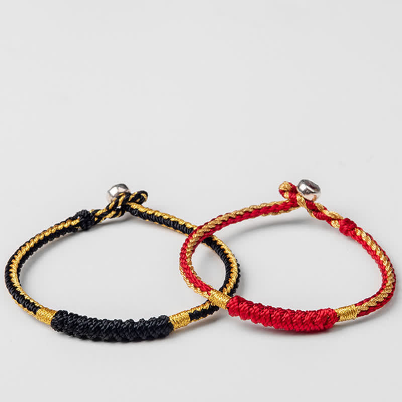 Unisex Tibetan Red String Protection Bracelet 14-19cm
