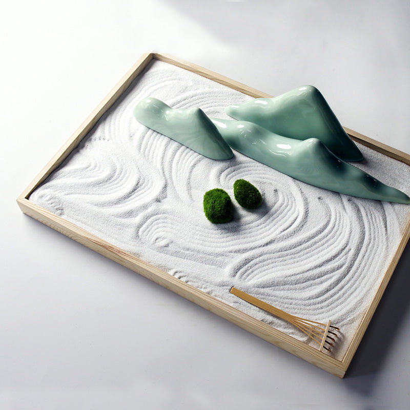 Zen Garden Decoration | Ceramic Rocks for Meditation & Enlightenment