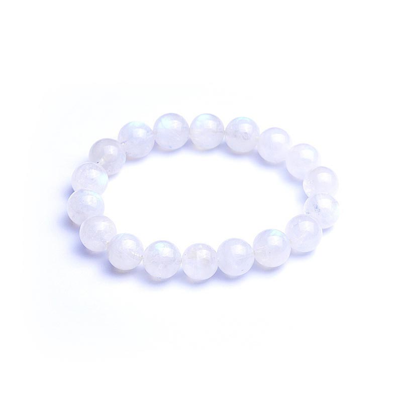 Moonstone Prosperity Bracelet 6mm for Intuition & Calm