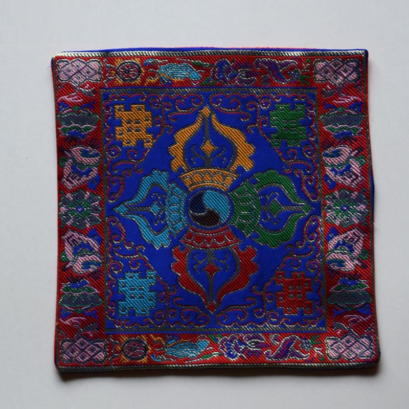 Prayer Altar Mat with Vajra | Tibetan Meditation Supplies