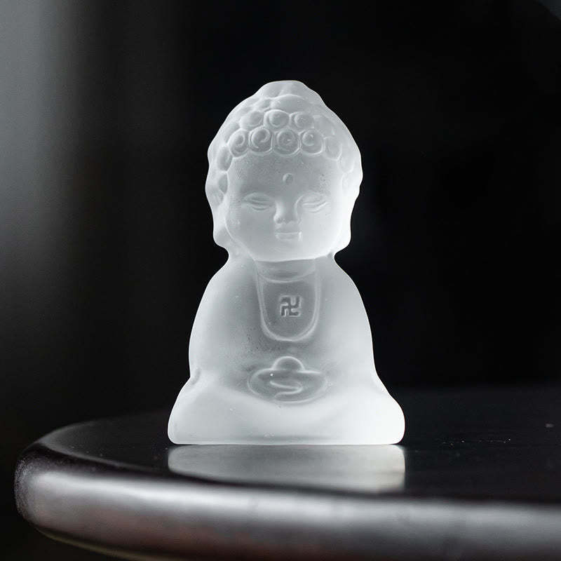 Mini Tathagata Liuli Buddha Serenity Desk Decoration