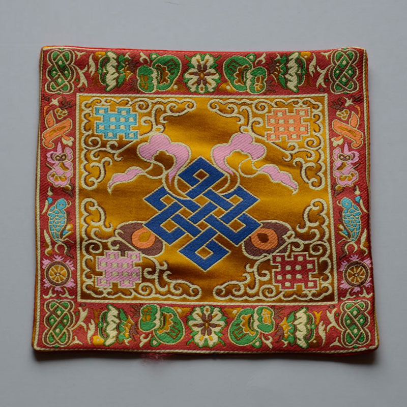 Prayer Altar Mat with Vajra | Tibetan Meditation Supplies