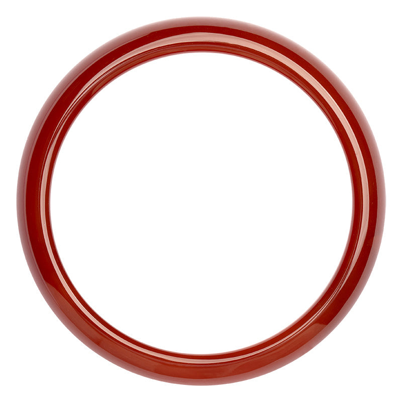 Red Agate Confidence Bracelet Bangle 56mm