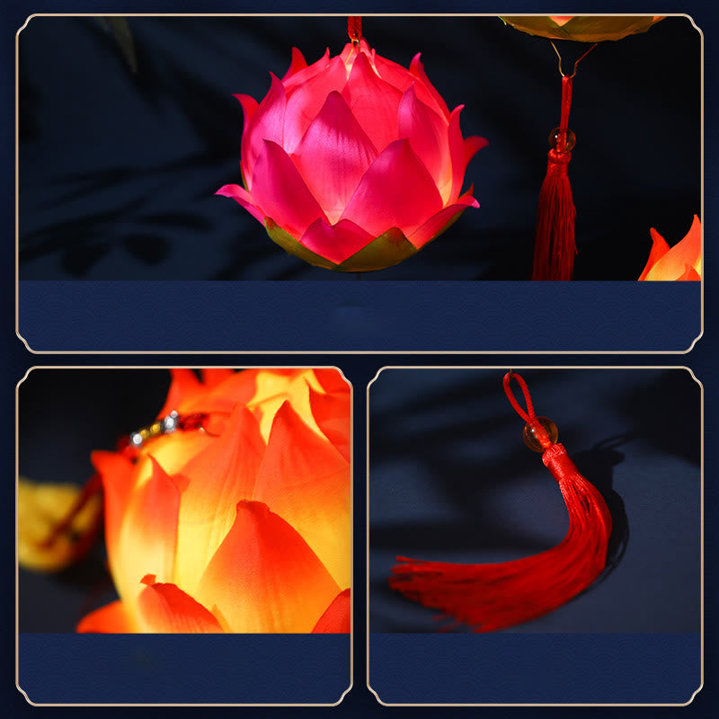 DIY Lotus Flower Dragon Lantern | Spiritual Home Accent