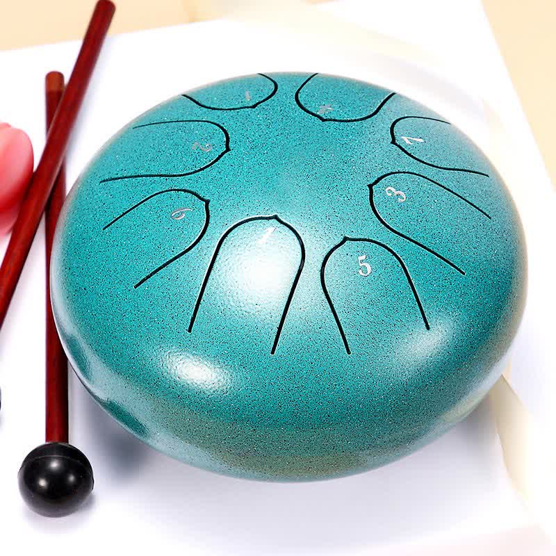 Steel Tongue Drum Meditation Kit - Healing Sound Instrument