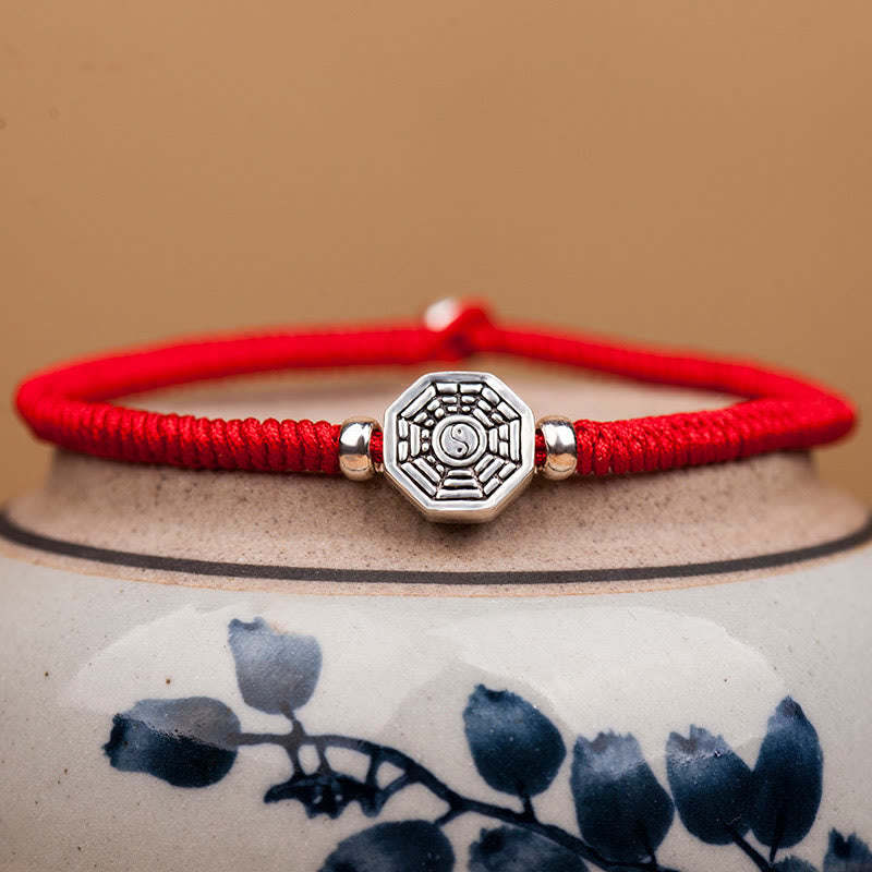 Yin Yang Cinnabar Concentration Bracelet 6mm String