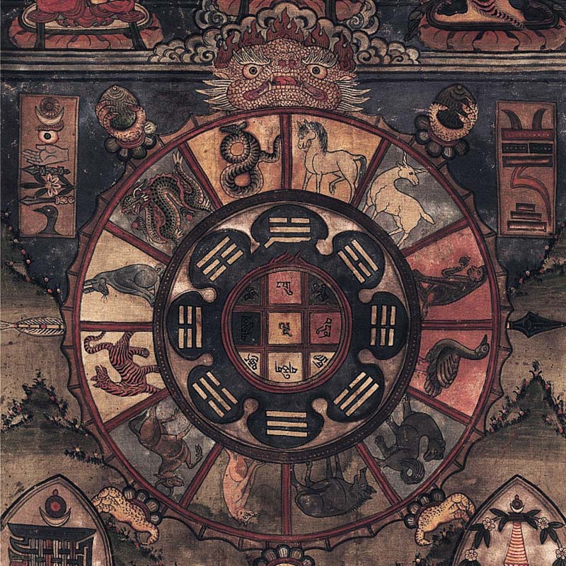 8mm Sheep Horn Amber Luck Gemstone Mala Bracelet