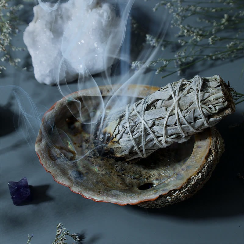 White Sage Smudge Stick for Home Cleansing & Meditation Rituals