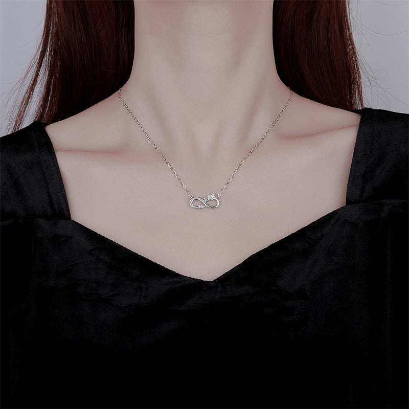 999 Sterling Silver Dragon Necklace | Endless Knot Success