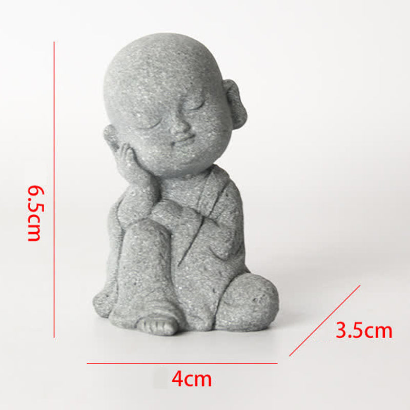 Sandstone Buddha Statue for Meditation and Compassion | Home Decor