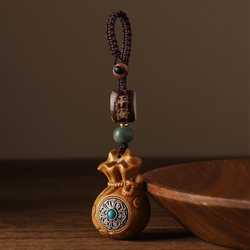 Small Leaf Red Sandalwood Green Sandalwood Protection Hanging Decor