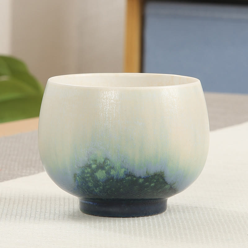 Creative Green Ceramic Kung Fu Tea Cup 140ml