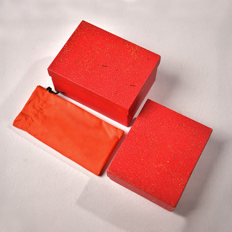 Black Walnut Wood Jewelry Storage Box with Mirror | Zen Decor