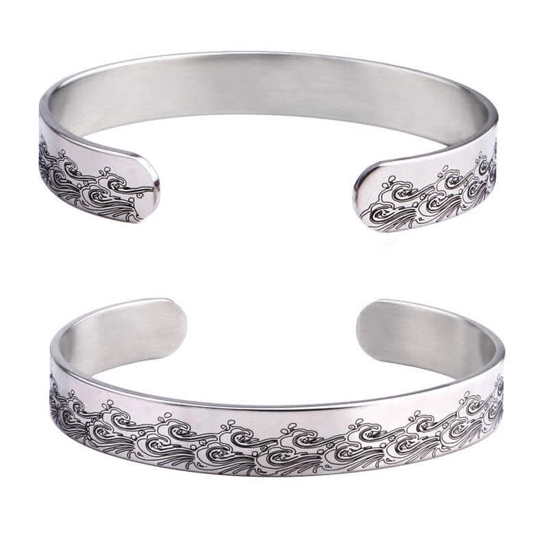 Memorial Titanium Steel Spiritual Bracelet for Healing