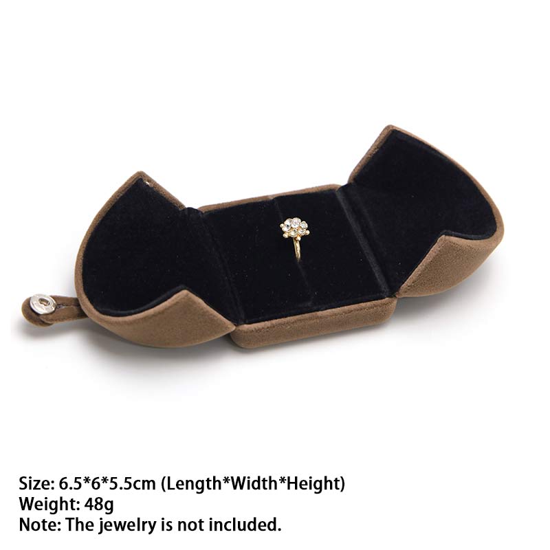 Flannel Jewelry Storage Box | Zen Decor Gift Organizer