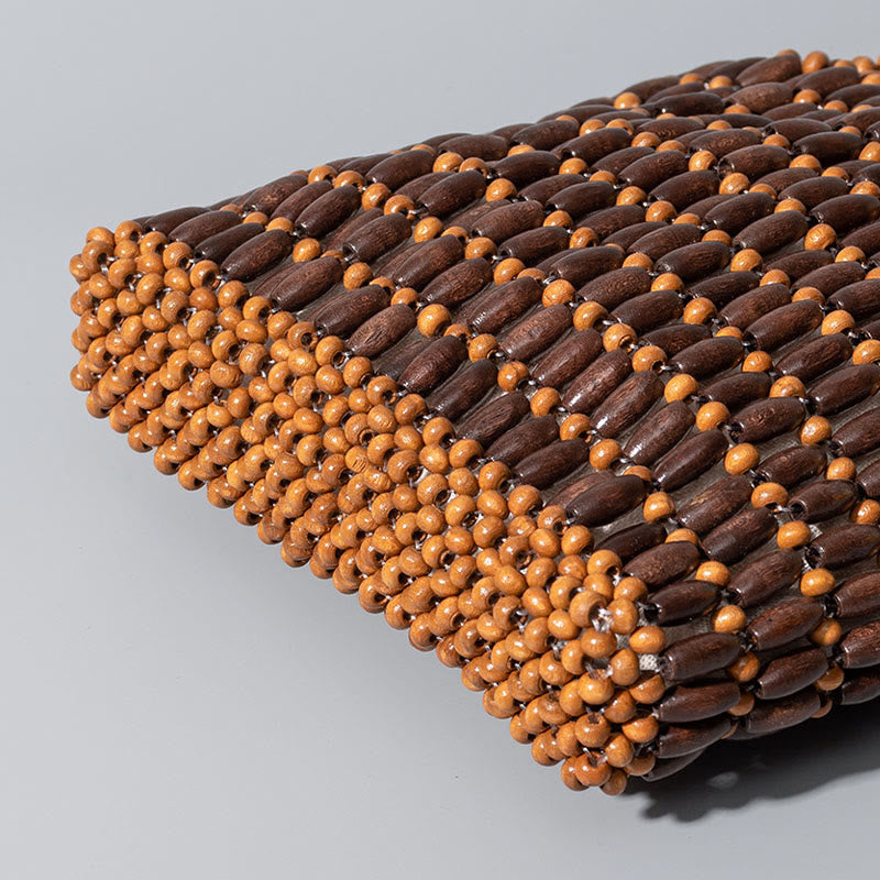 Hand-woven Wooden Beads Handbag - Bohemian Spiritual Bag