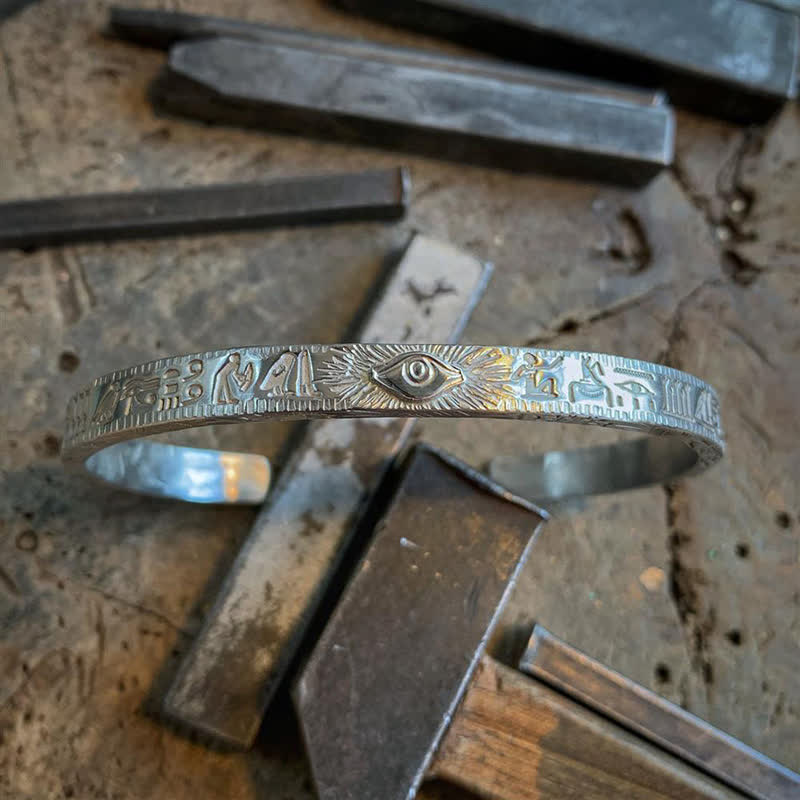 Eye of Horus Copper Protection Bracelet | Healing Sounds