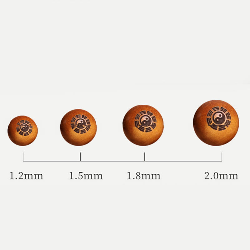 Lightning Struck Jujube Wood 12mm Protection Spiritual Bracelet