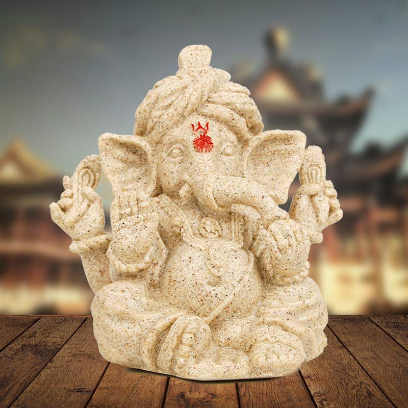 Ganesh Elephant God Statue 4.5in | Home Transformation Decor