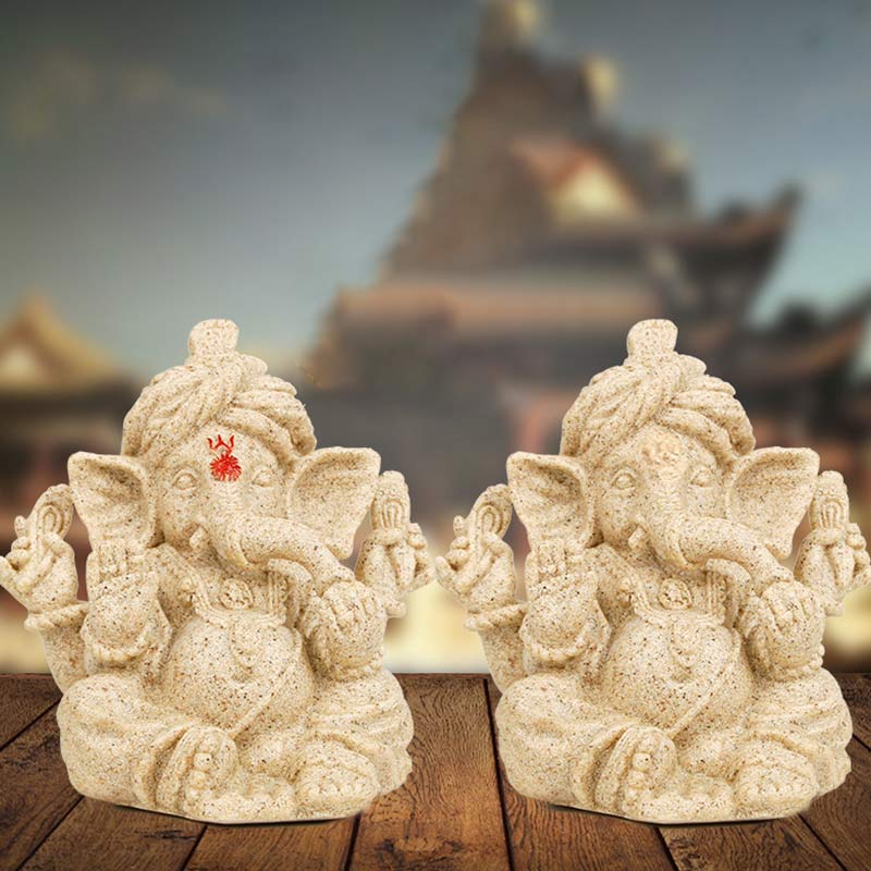 Ganesh Elephant God Statue 4.5in | Home Transformation Decor
