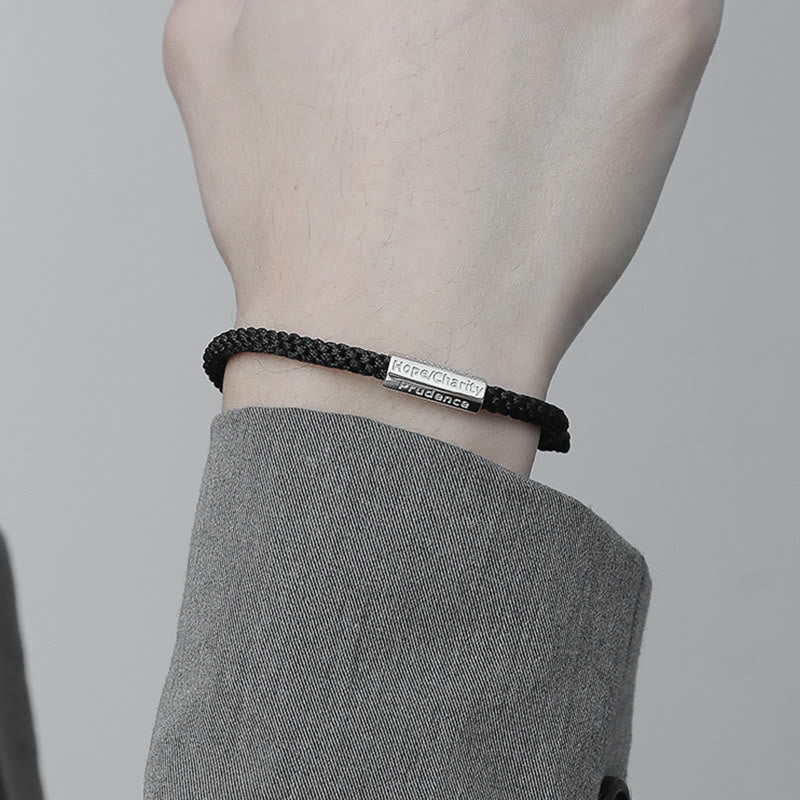 Seven Virtues and Deadly Sins Spiritual Bracelet