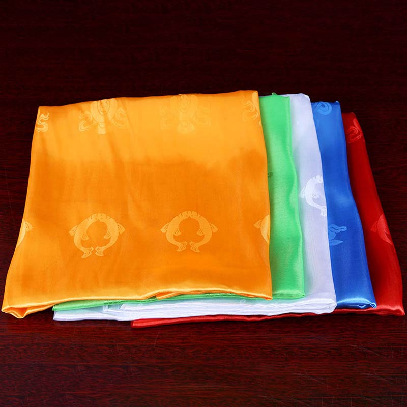 Tibetan Khata Scarf 235cm 5 Colors Zen Decor