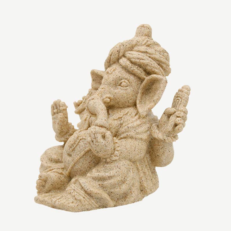 Ganesh Statue Sculpture 16cm for Blessing & Protection