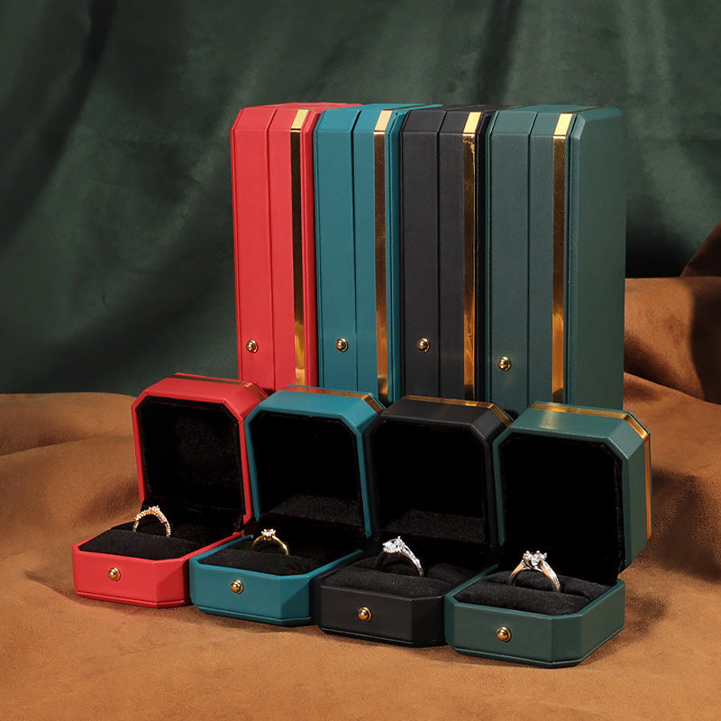 PU Leather Jewelry Storage Box for Spiritual Jewelry Protection