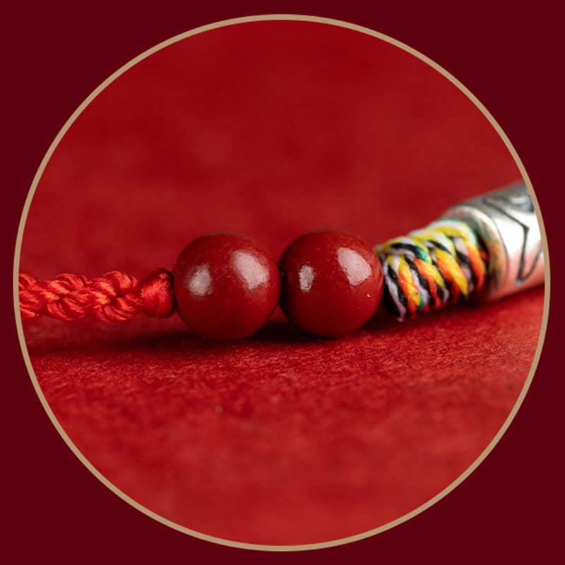 925 Sterling Silver Braided Koi Fish Bracelet for Wealth & Luck