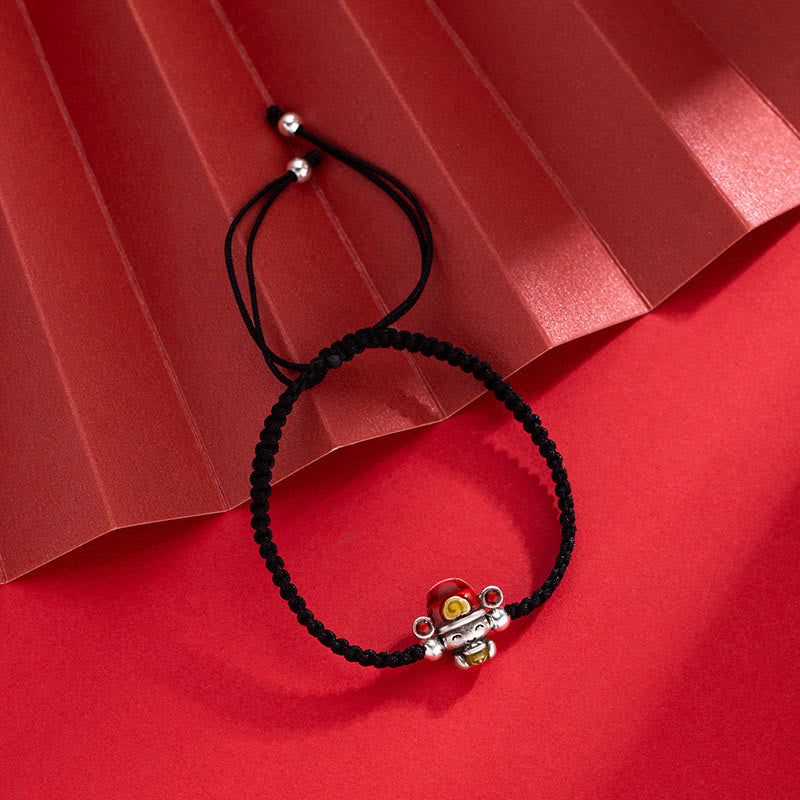 Handmade Red String Luck & Strength Bracelet 14mm