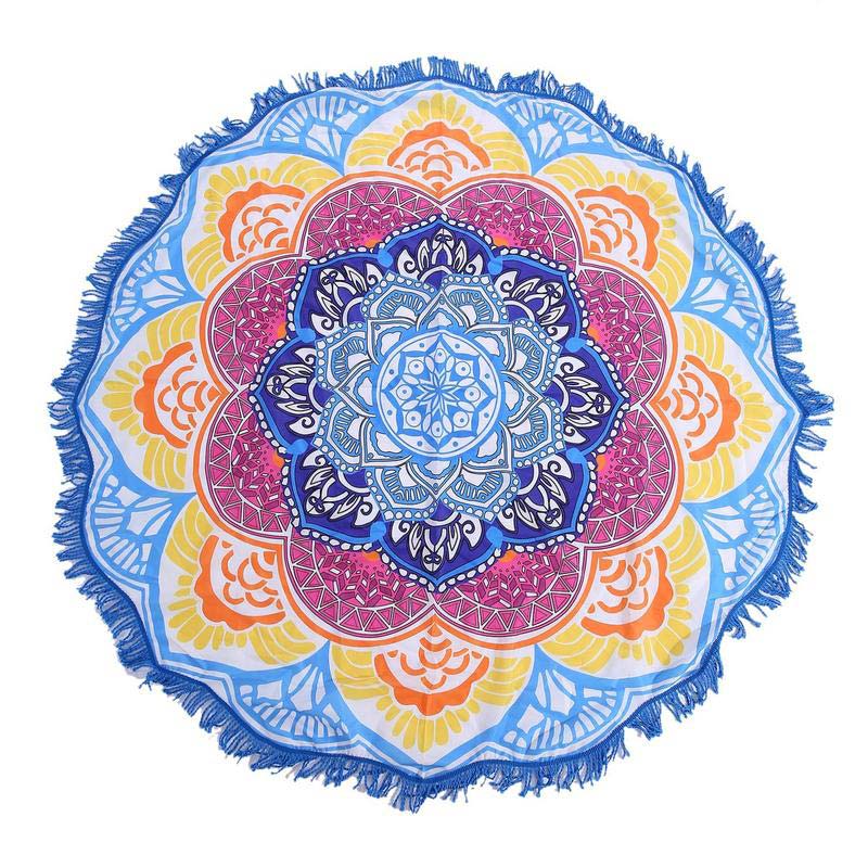 150x150cm Polyester Mandala Tapestry for Meditation & Decor