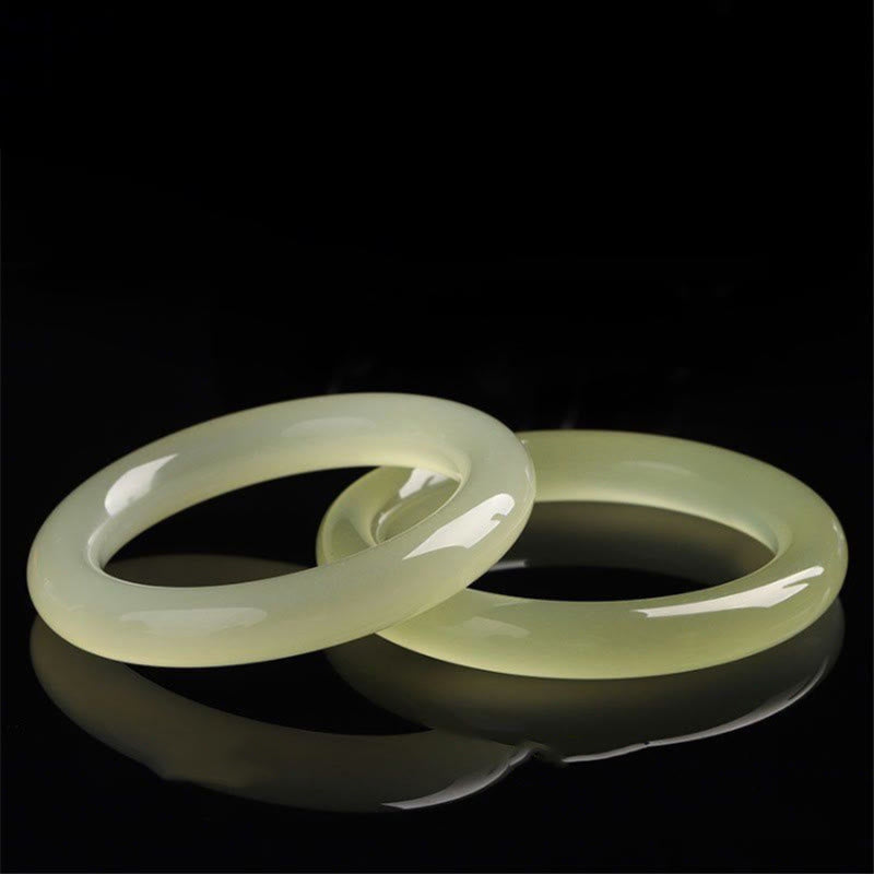 Afghanistan Jade Abundance Cuff Bracelet 54-56mm