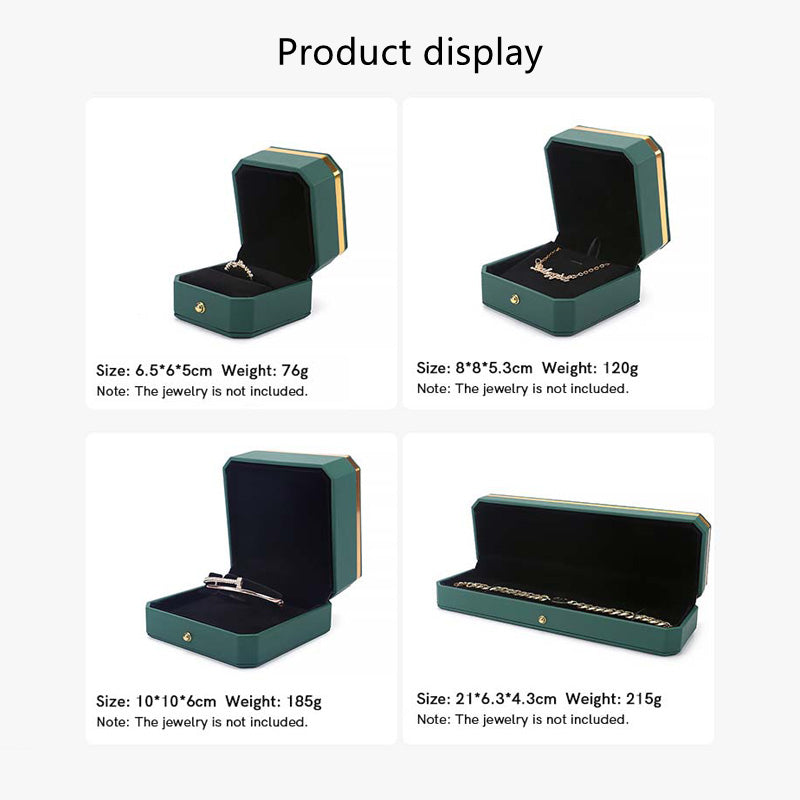 PU Leather Jewelry Storage Box for Spiritual Jewelry Protection