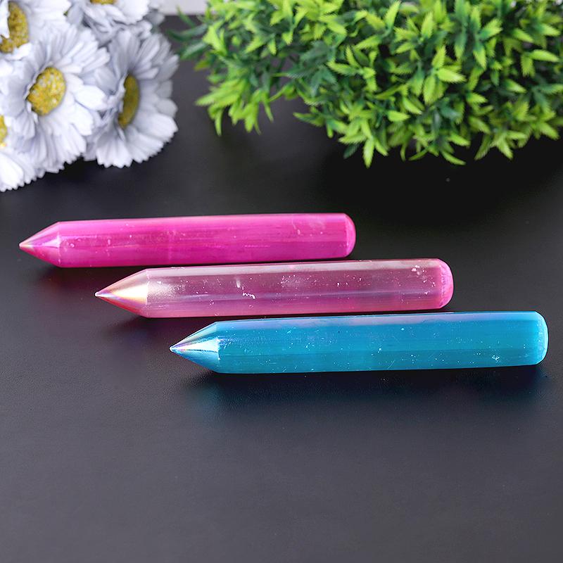 6 Inch Selenite Crystal Wand for Peace and Clarity