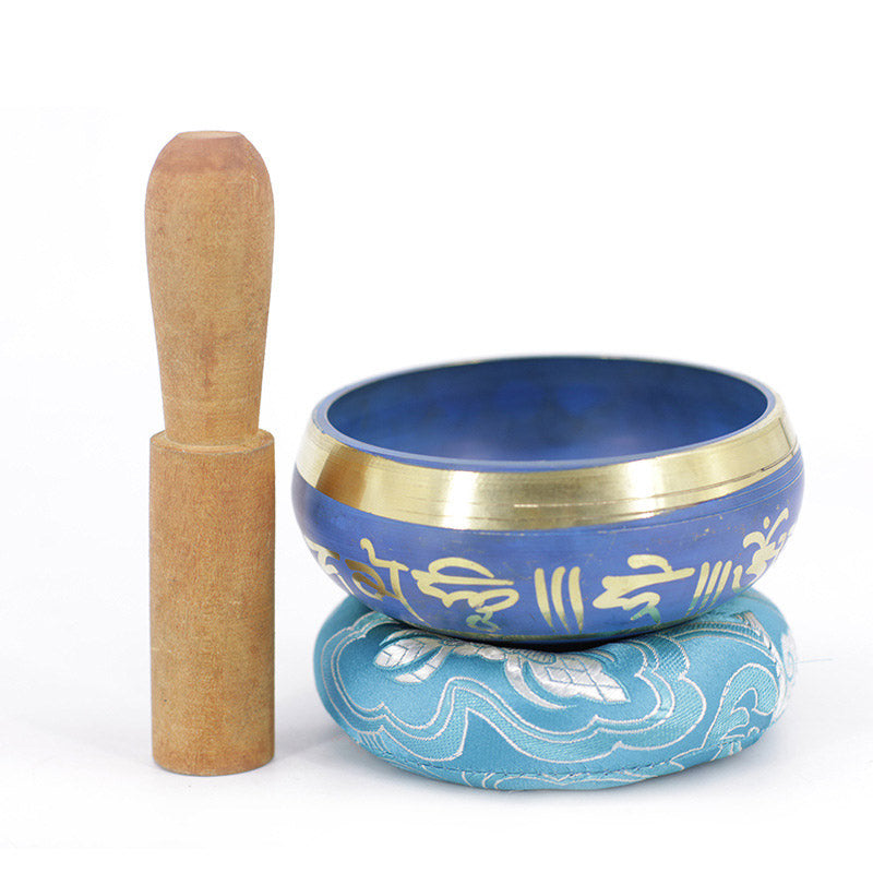 Copper Tibetan Singing Bowl for Meditation and Relaxation 3.74in