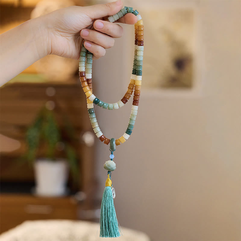 108 Beads Bodhi Seed Mala Bracelet for Meditation Harmony