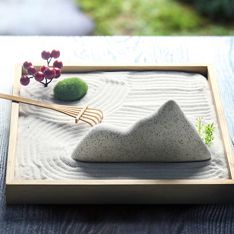 Zen Garden Decoration | Ceramic Rocks for Meditation & Enlightenment