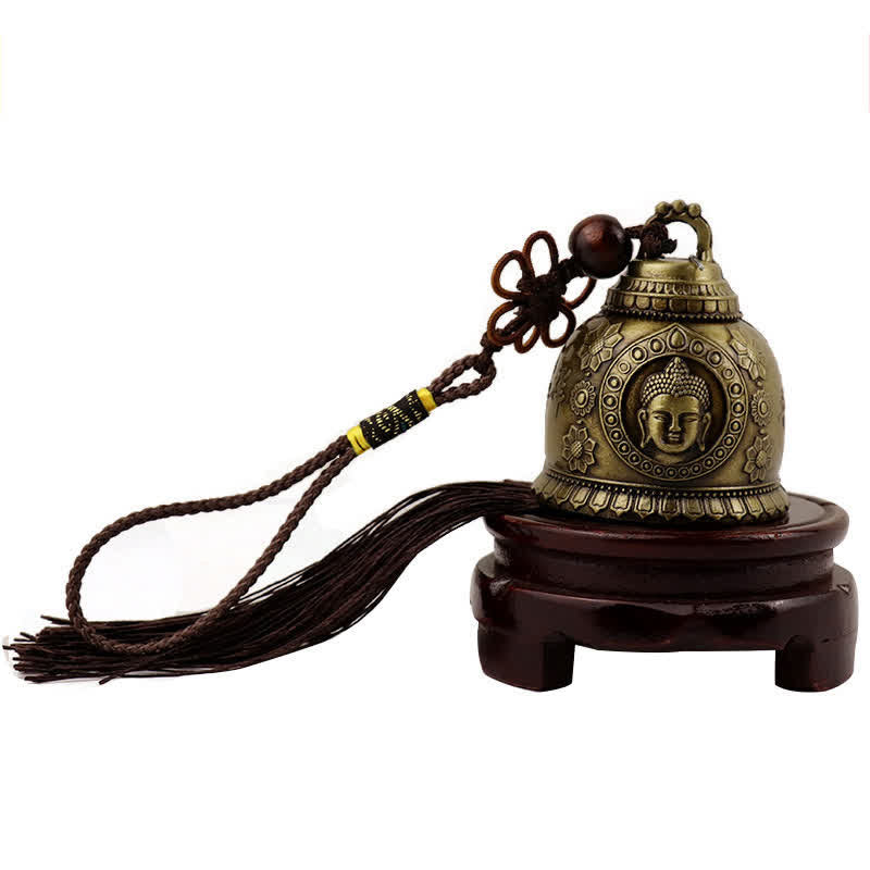 Feng Shui Buddha Zinc Alloy Wind Chime Bell for Zen