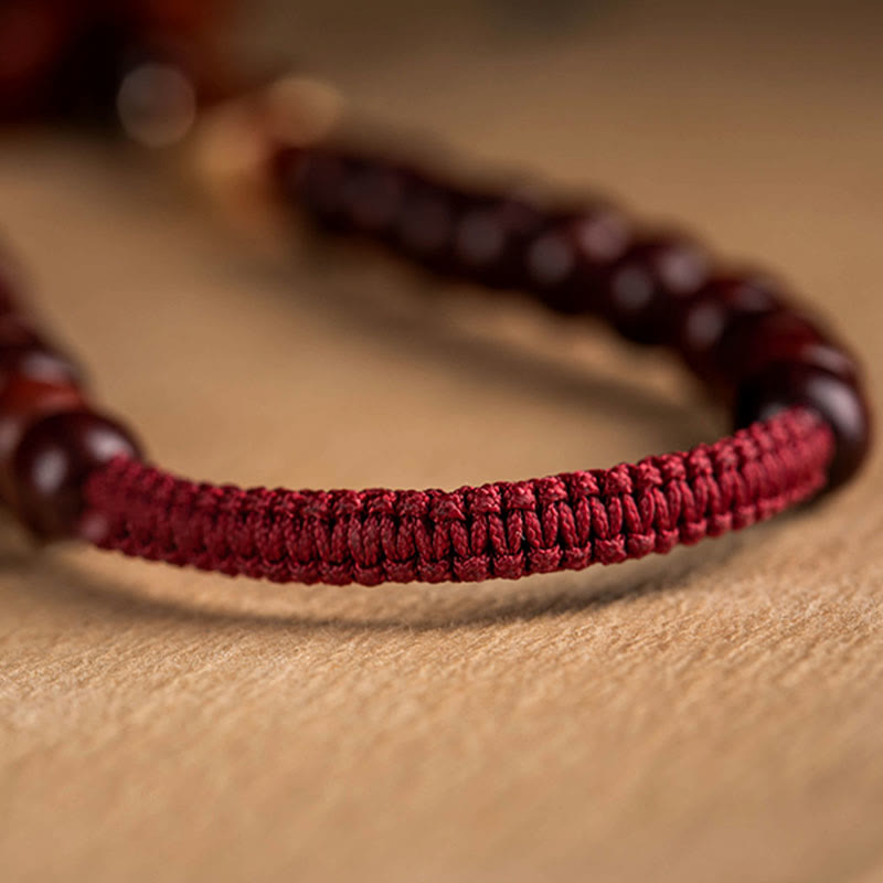 Tibetan Red Sandalwood Lotus Sachet Car Hanging Decoration