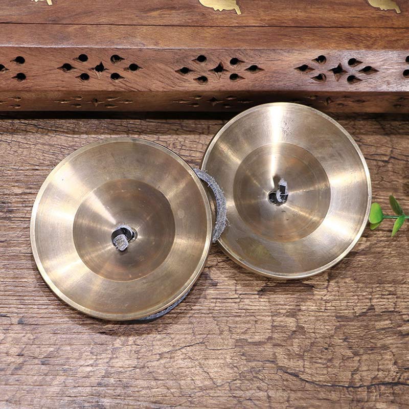 Copper Tingsha Bell with Six True Words | Meditation Tool