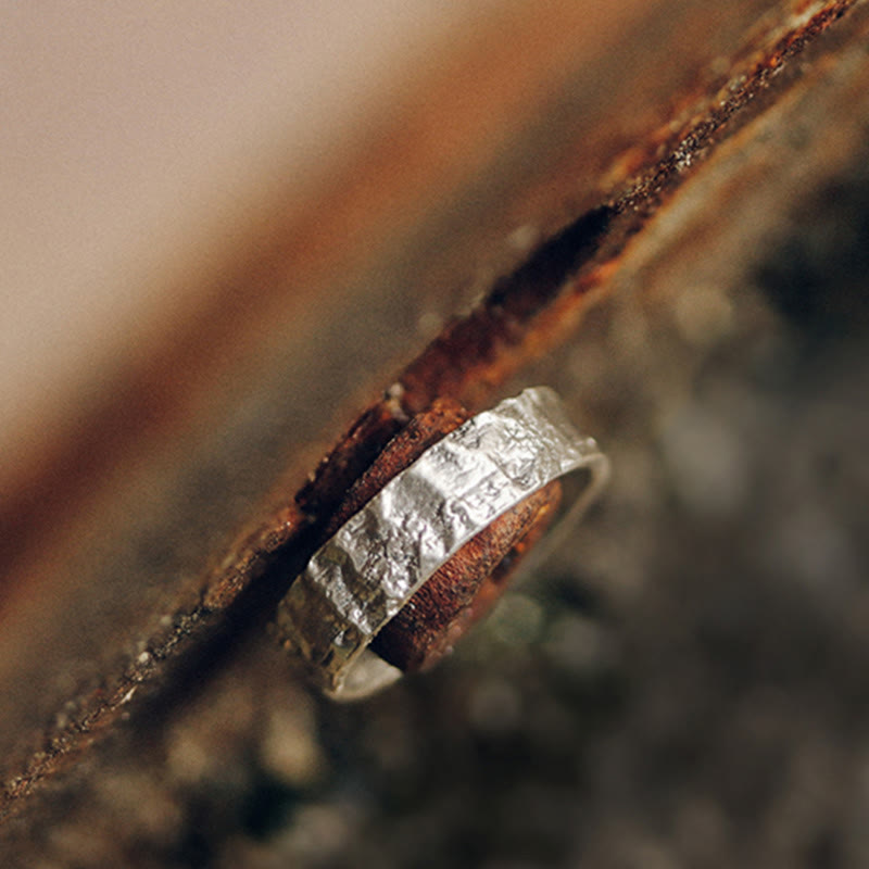 925 Sterling Silver Blessing Couple Ring | Spiritual Protection