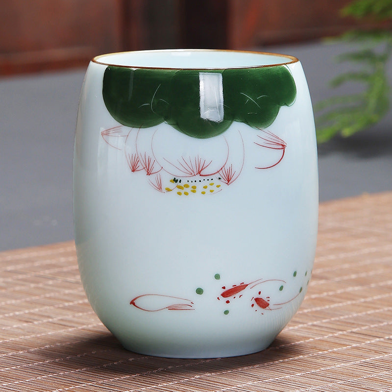 Ceramic Spiritual Teacup 180ml for Zen Meditation Rituals