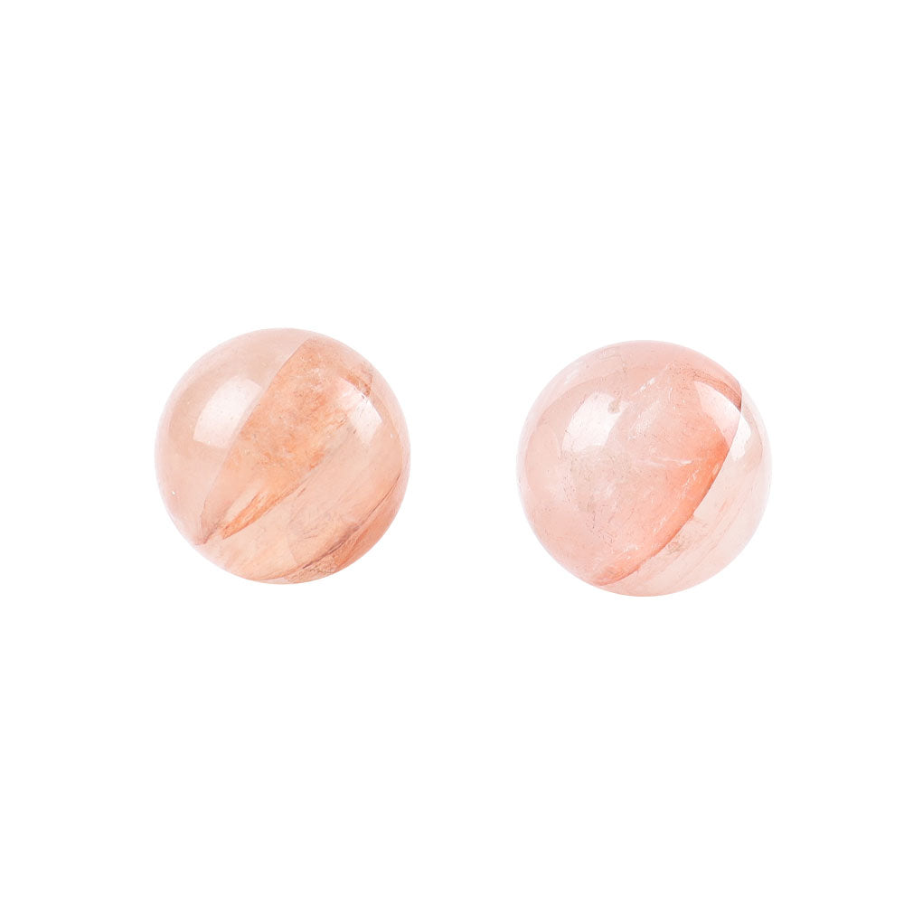 Fire Quartz Crystal Sphere 1 Inch for Healing & Energy