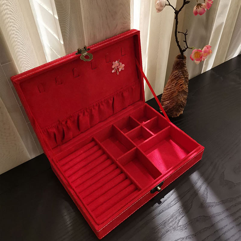 Flannel Jewelry Storage Box 28cm for Spiritual Jewelry