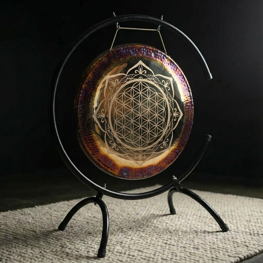 Flower of Life Chau Gong Instrument for Meditation
