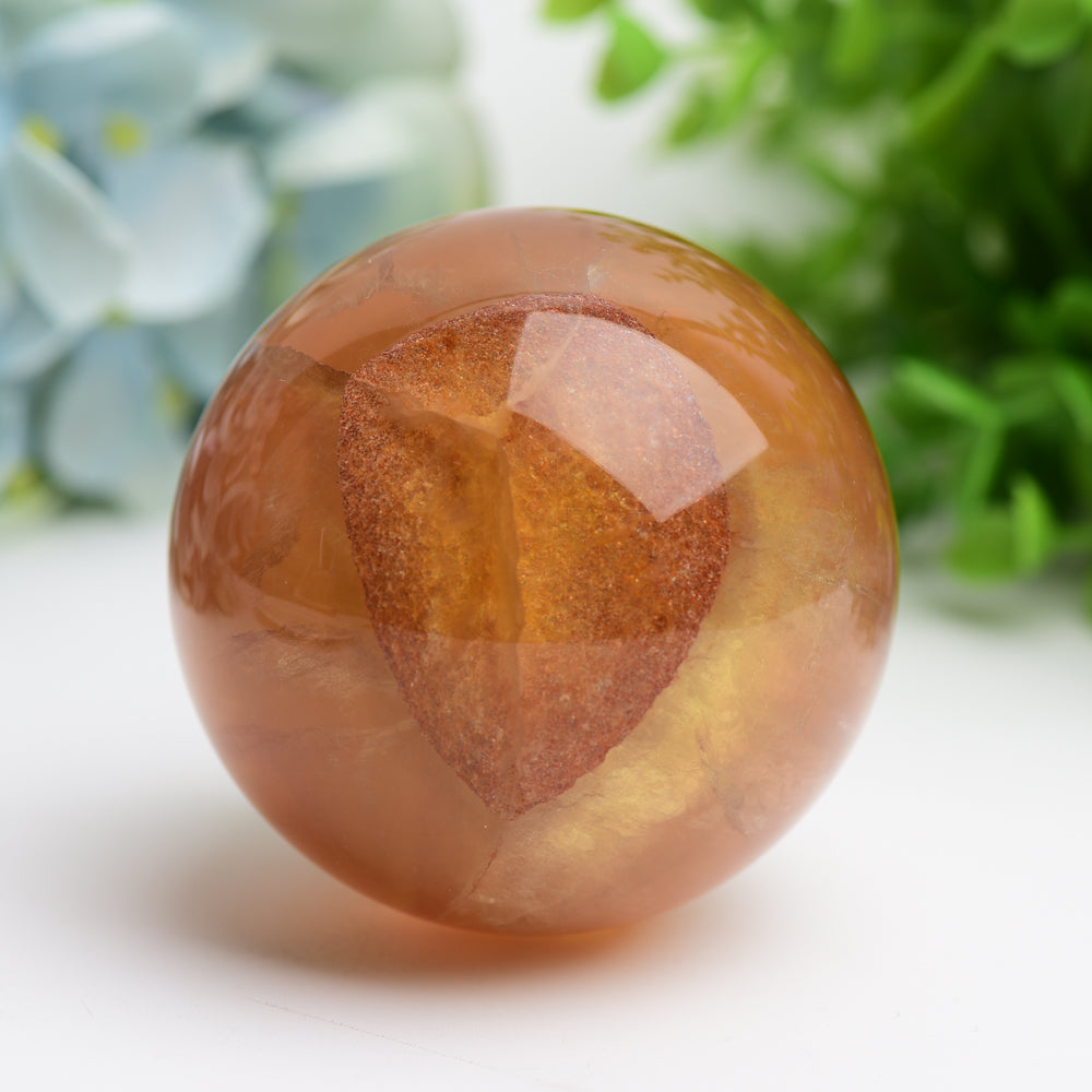 Fluorite Crystal Sphere 2-4 Inch for Energy Balance