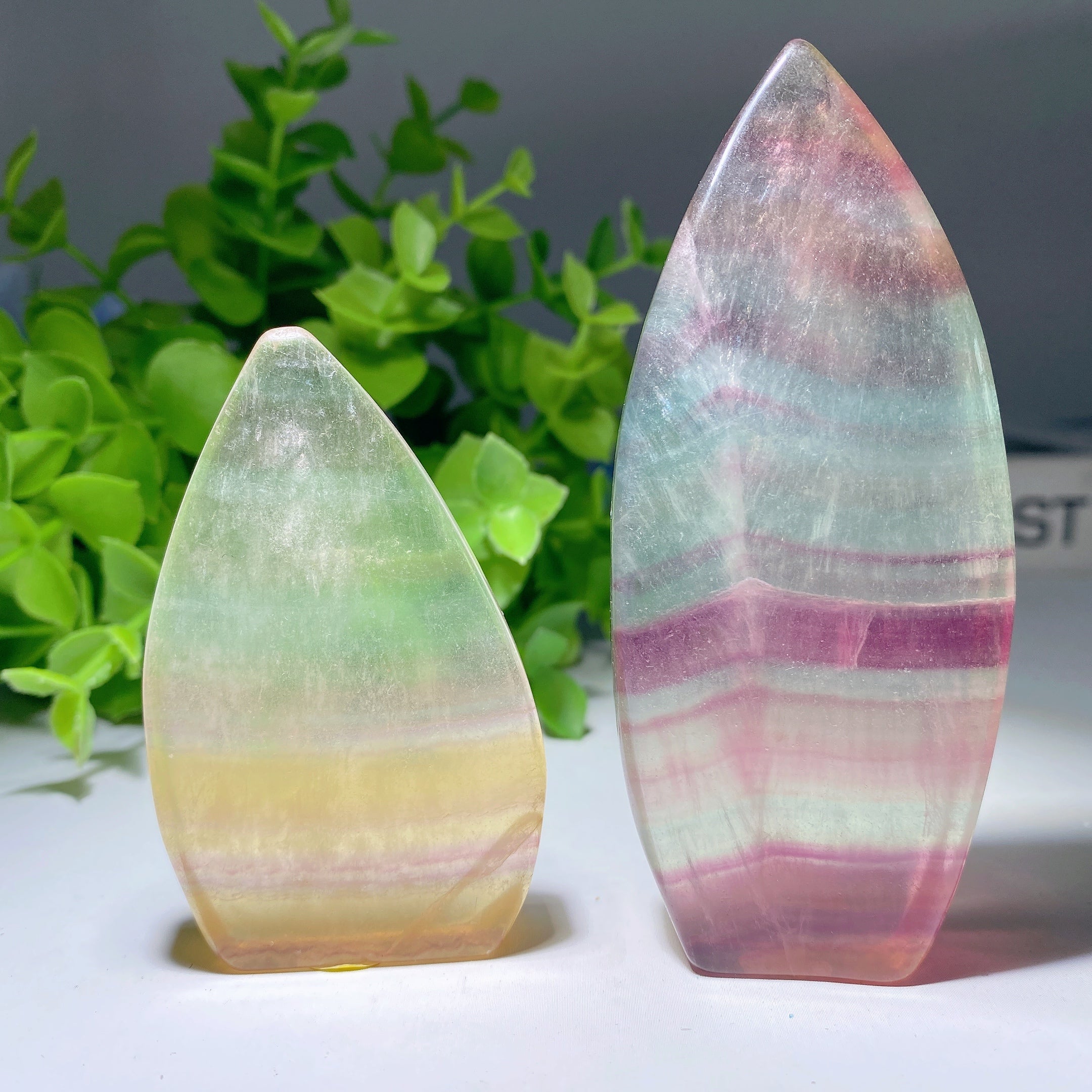 Fluorite Free Form Crystal Specimens 2.5-4in Healing Stones