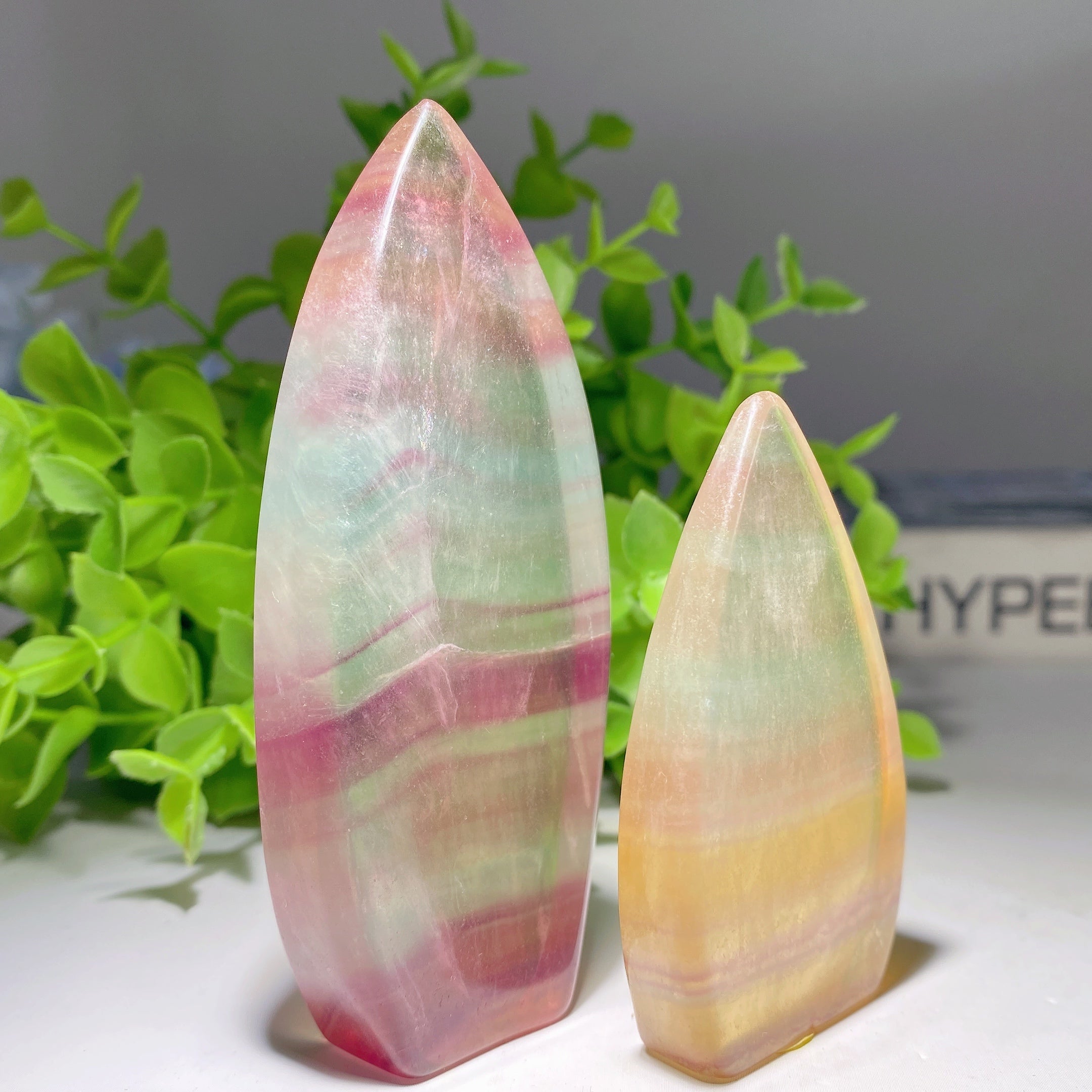 Fluorite Free Form Crystal Specimens 2.5-4in Healing Stones