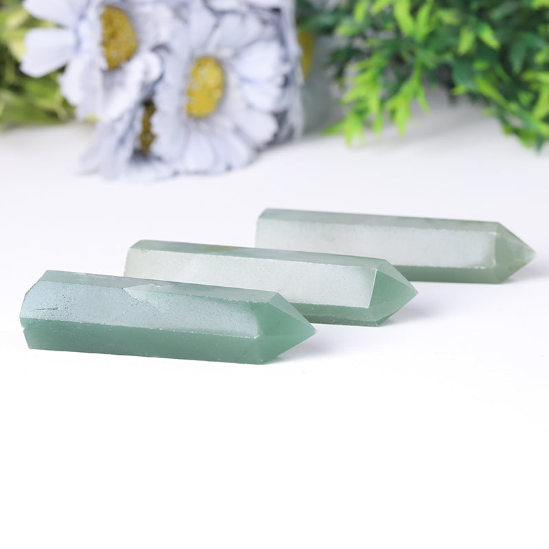 Green Aventurine 2.5-4.5 Inch Crystal Point for Healing
