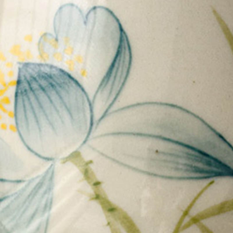 Hand Painted Lotus Ceramic Teacup 70ml | Kung Fu Tea